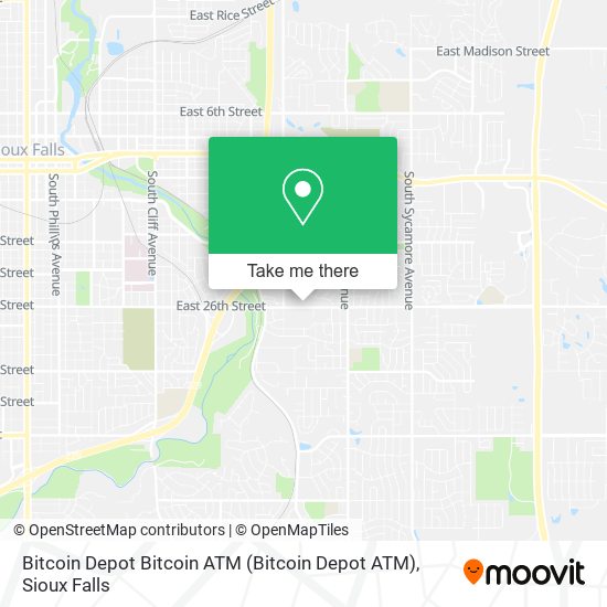 Bitcoin Depot Bitcoin ATM map