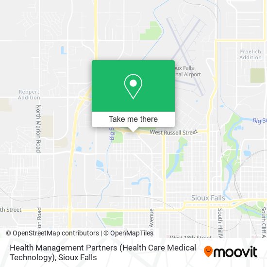 Health Management Partners (Health Care Medical Technology) map