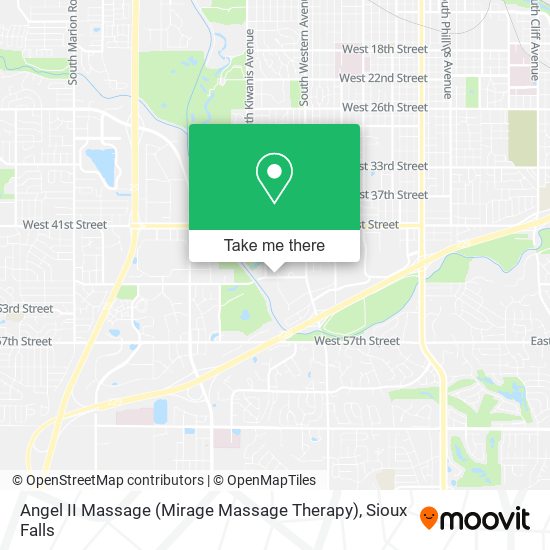 Angel II Massage (Mirage Massage Therapy) map