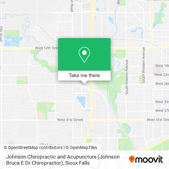 Johnson Chiropractic and Acupuncture (Johnson Bruce E Dr Chiropractor) map