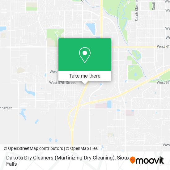 Dakota Dry Cleaners (Martinizing Dry Cleaning) map