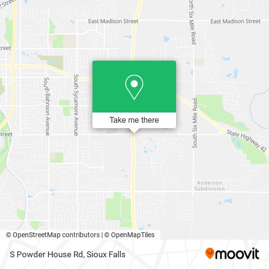 Mapa de S Powder House Rd