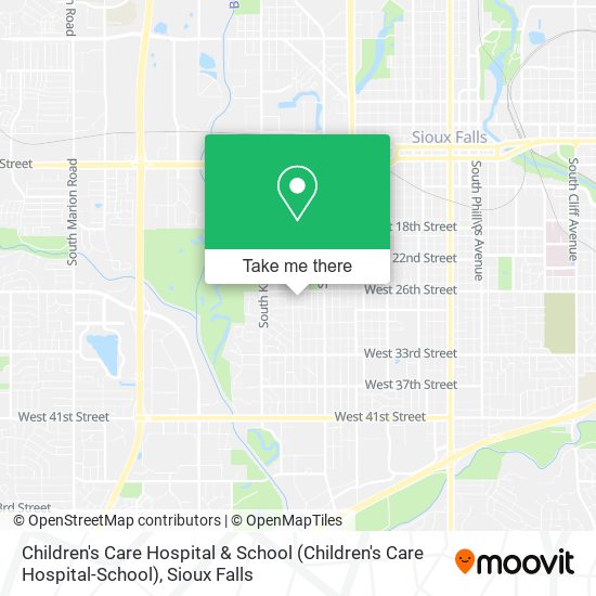 Children's Care Hospital & School map