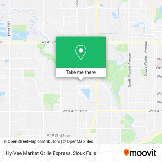 Hy-Vee Market Grille Express map