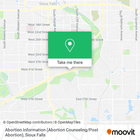 Abortion Information (Abortion Counseling / Post Abortion) map