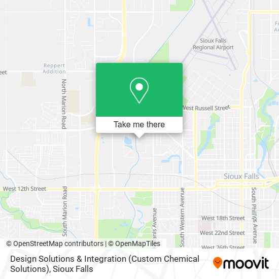 Design Solutions & Integration (Custom Chemical Solutions) map