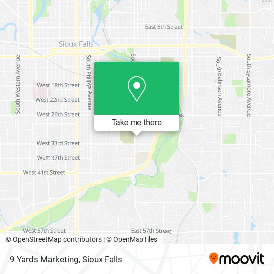 9 Yards Marketing map