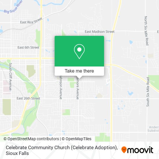 Mapa de Celebrate Community Church (Celebrate Adoption)