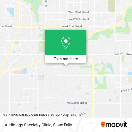 Audiology Specialty Clinic map
