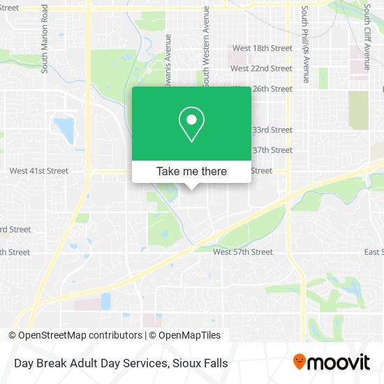 Day Break Adult Day Services map