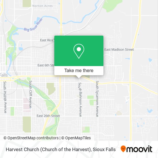 Harvest Church (Church of the Harvest) map
