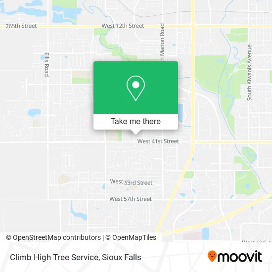 Climb High Tree Service map