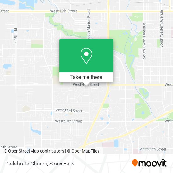 Celebrate Church map