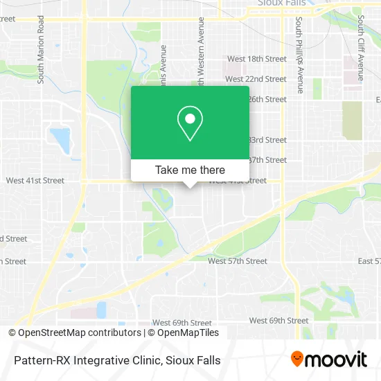 Pattern-RX Integrative Clinic map