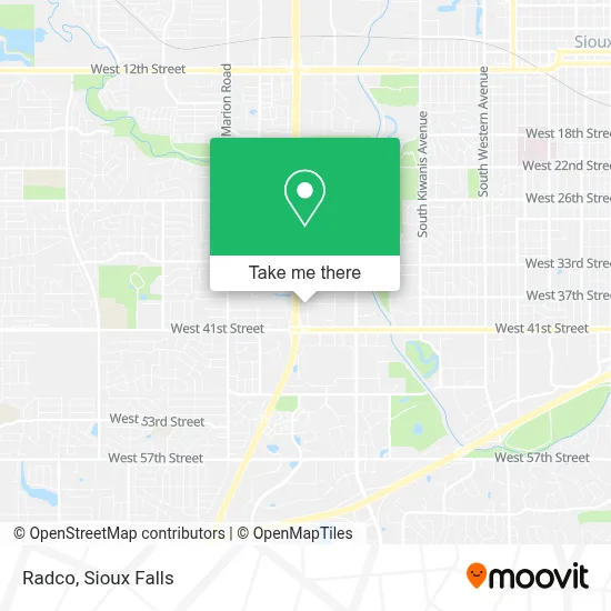 Radco map