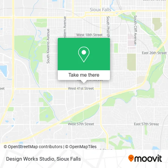 Design Works Studio map