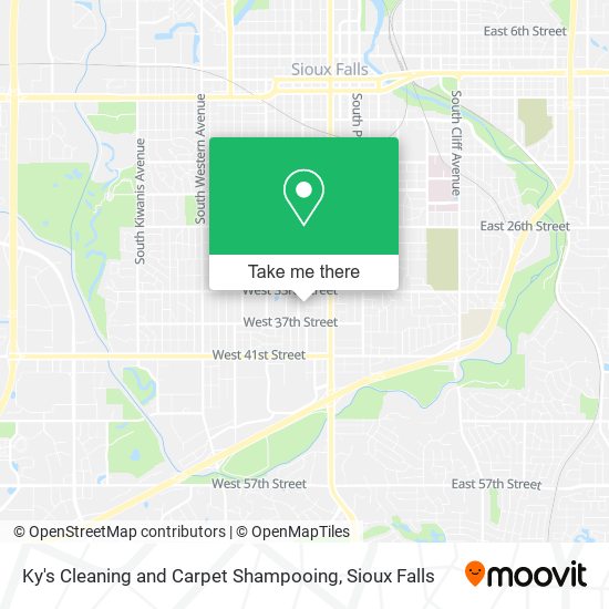Mapa de Ky's Cleaning and Carpet Shampooing