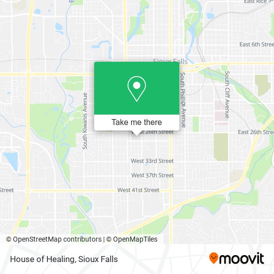 House of Healing map