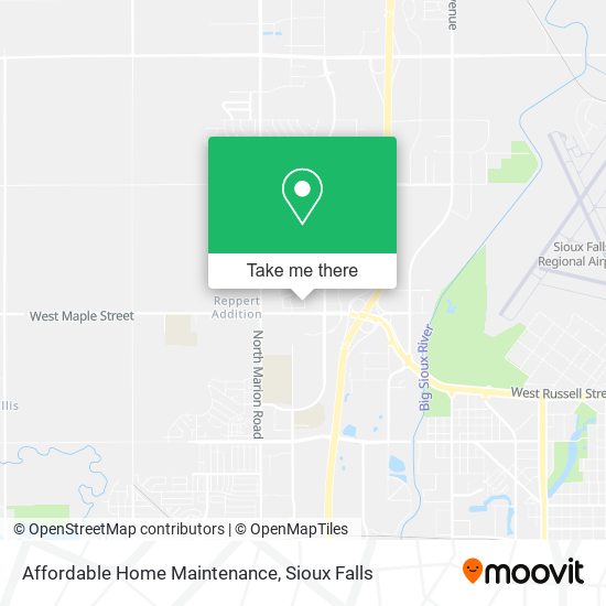Affordable Home Maintenance map