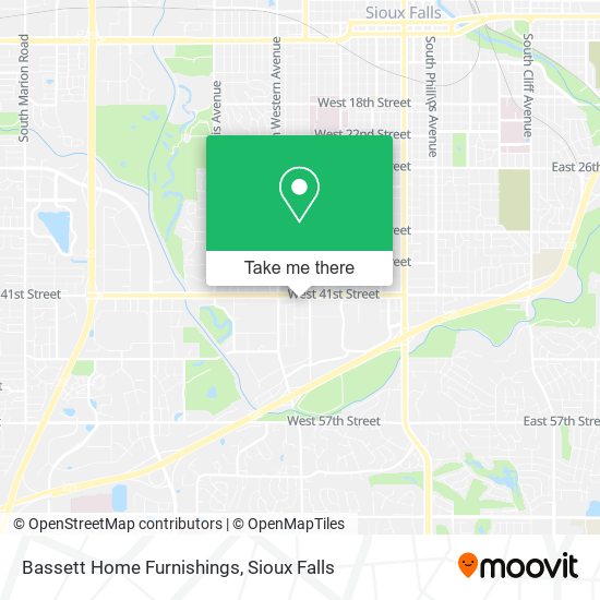 Bassett Home Furnishings map