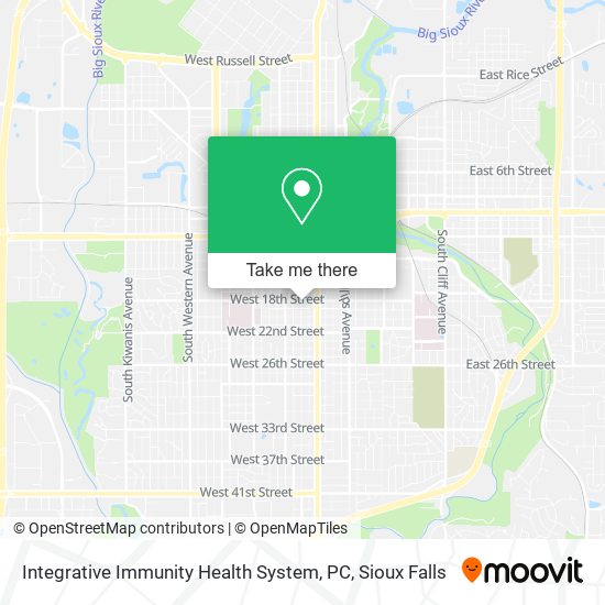 Integrative Immunity Health System, PC map