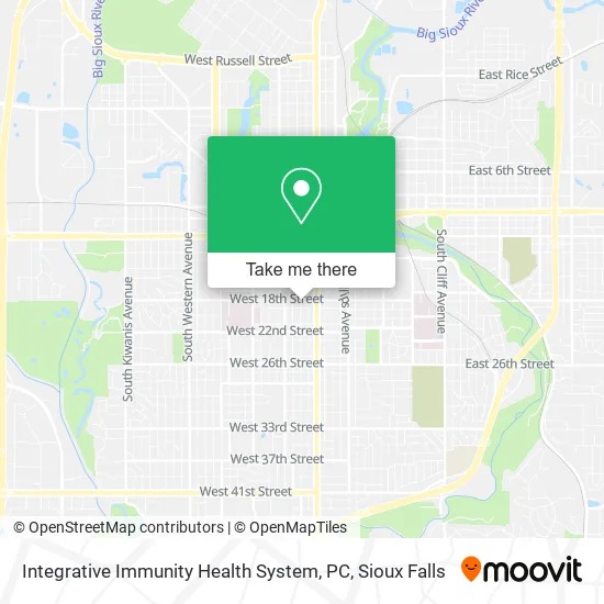 Integrative Immunity Health System, PC map