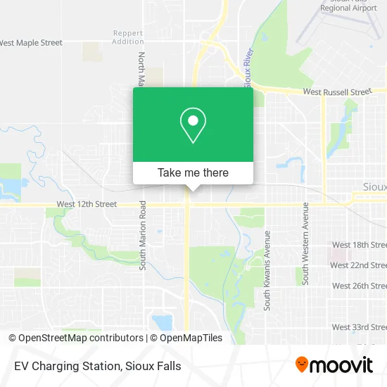 EV Charging Station map