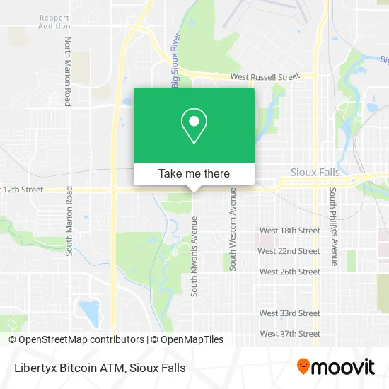 Libertyx Bitcoin ATM map