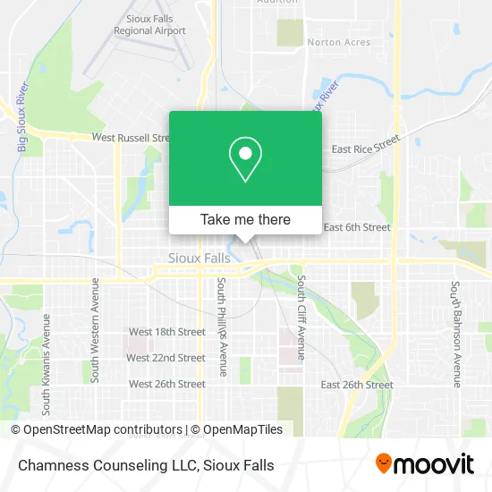 Chamness Counseling LLC map