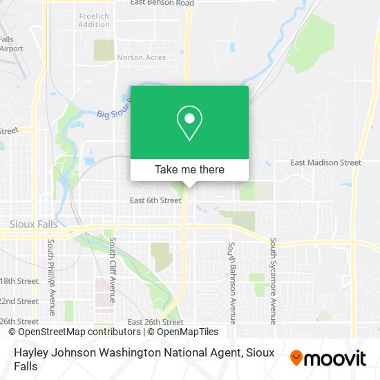 Hayley Johnson Washington National Agent map