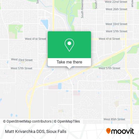 Matt Krivarchka DDS map