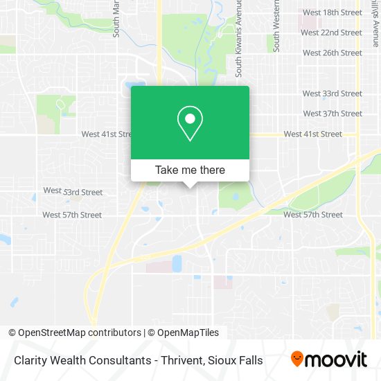 Clarity Wealth Consultants - Thrivent map