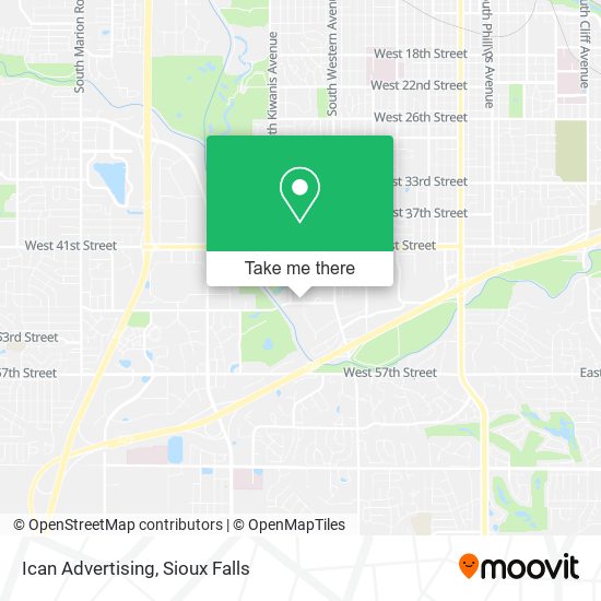 Ican Advertising map