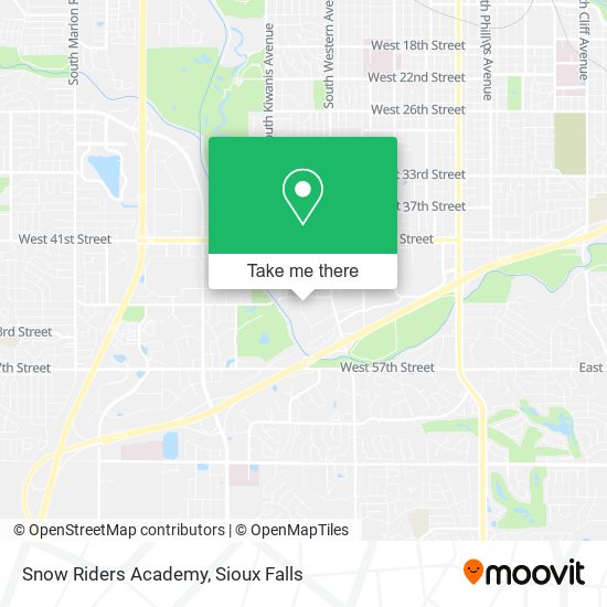 Snow Riders Academy map