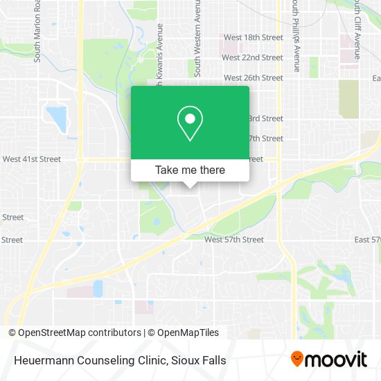 Heuermann Counseling Clinic map