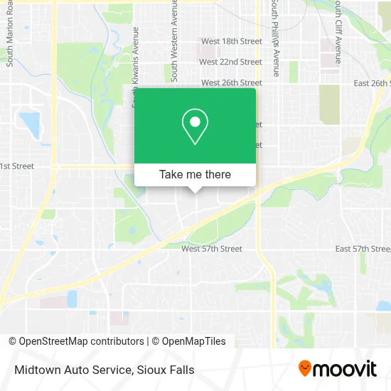 Midtown Auto Service map