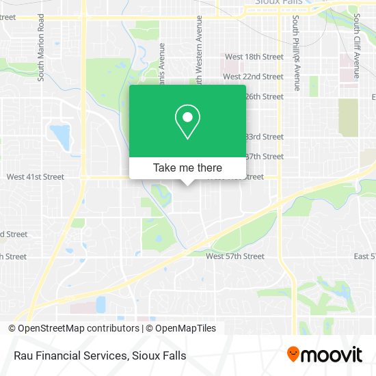 Rau Financial Services map
