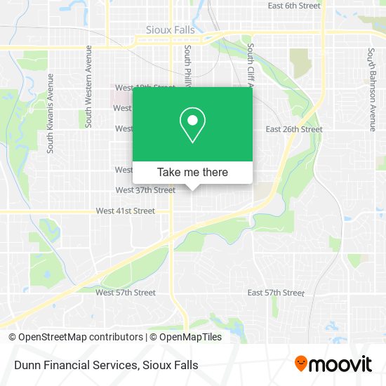 Dunn Financial Services map