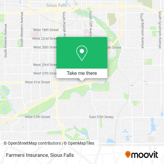 Farmers Insurance map