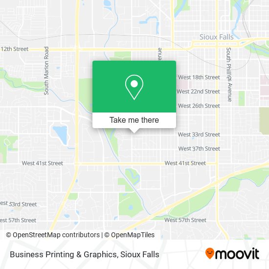 Business Printing & Graphics map