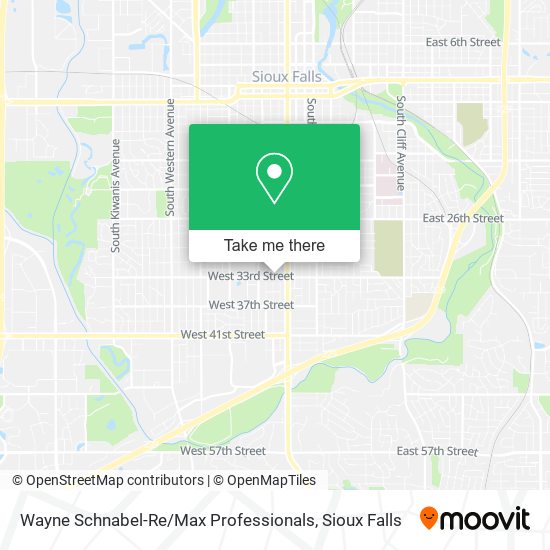 Mapa de Wayne Schnabel-Re / Max Professionals