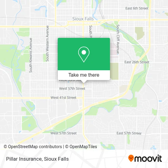 Pillar Insurance map