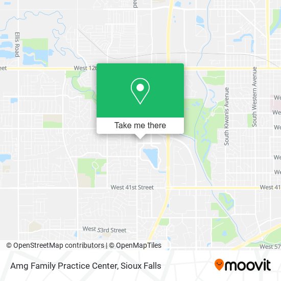 Mapa de Amg Family Practice Center