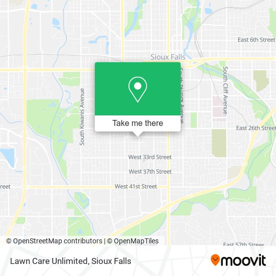 Lawn Care Unlimited map