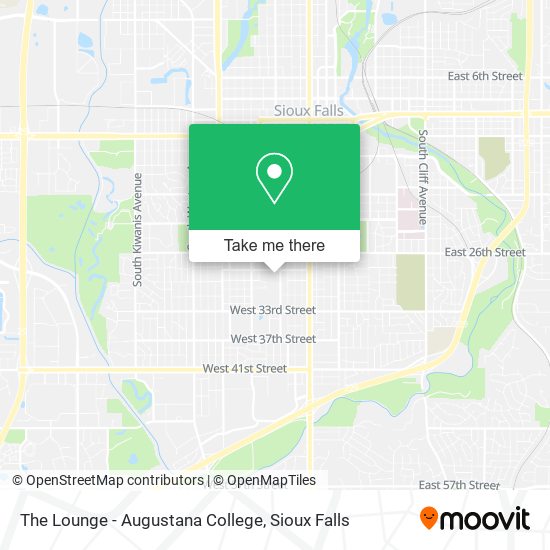 The Lounge - Augustana College map