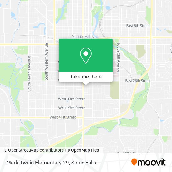 Mapa de Mark Twain Elementary 29