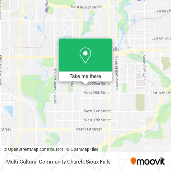 Multi-Cultural Community Church map