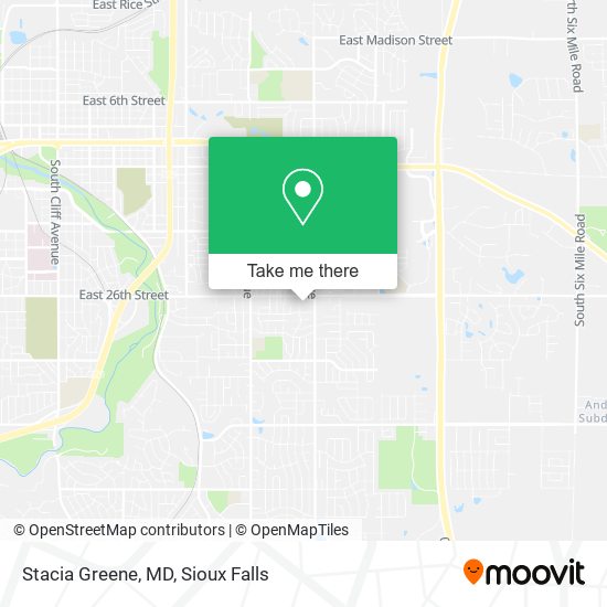 Mapa de Stacia Greene, MD