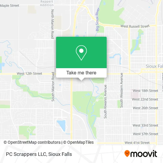 PC Scrappers LLC map