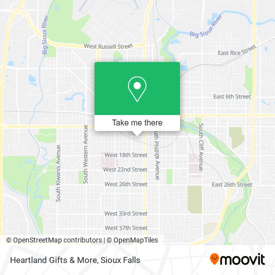 Heartland Gifts & More map